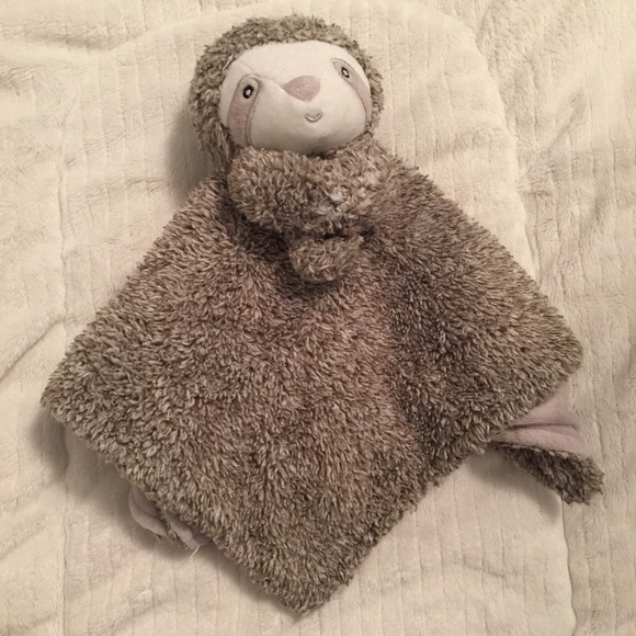 Carter's Sloth Baby Plush Security Blanket Lovey - Picture 1 of 5